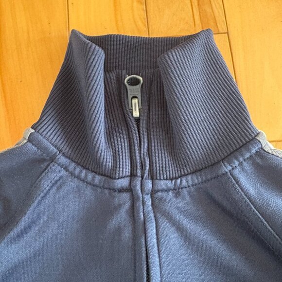 Roots Canada Athletic Zip Sweater Navy Blue Size 3T - Picture 4 of 8